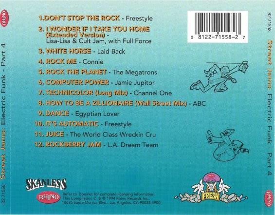 Various - Street Jams: Electric Funk Part 4 (CD) (NM or M-, VG+)