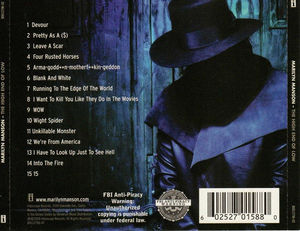 Marilyn Manson - The High End Of Low (CD) (NM or M-, VG+)