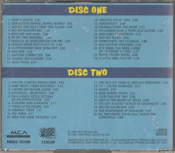 Various - Mairzy Doats 44 Wacky Hits (CD) (NM or M-, VG+)