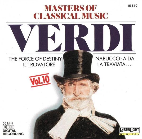 Giuseppe Verdi - Masters Of Classical Music, Vol.10: Verdi (CD) (NM or M-, NM or M-)
