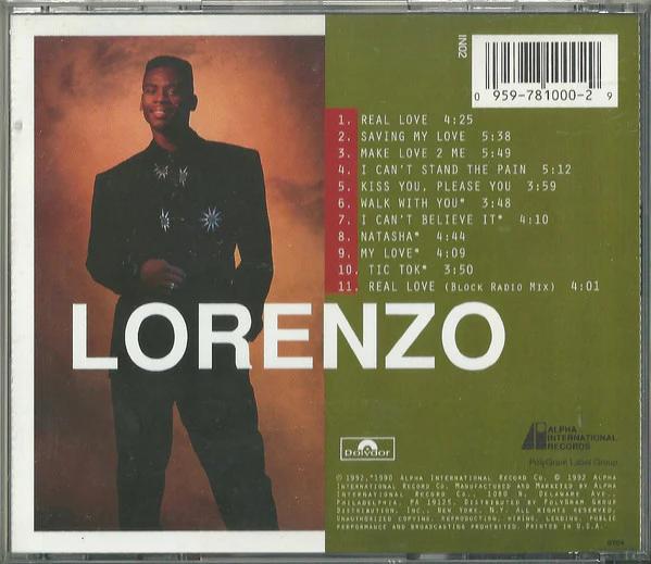 Lorenzo Smith - Lorenzo (CD) (NM or M-, VG+)