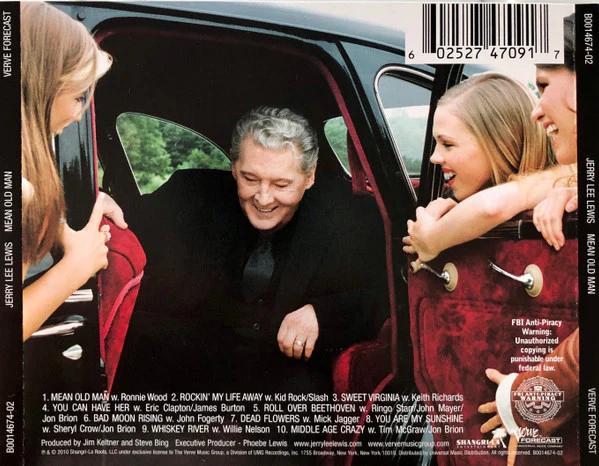 Jerry Lee Lewis - Mean Old Man (CD) (NM or M-, VG+)