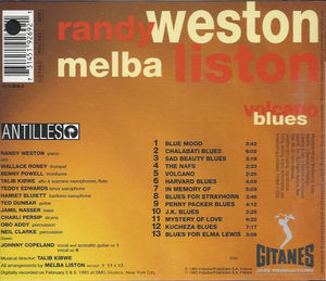 Randy Weston, Melba Liston - Volcano Blues (CD) (NM or M-, VG+)