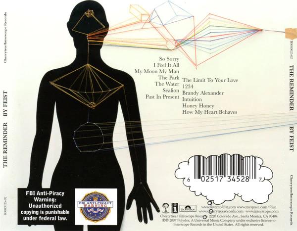 Feist - The Reminder (CD) (NM or M-, VG+)