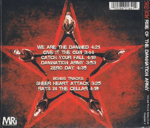 Skid Row - Rise Of The Damnation Army (United World Rebellion: Chapter 2) (CD) (VG+, VG+)
