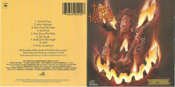 Fastway  - Trick Or Treat (Original Motion Picture Soundtrack Featuring Fastway) (CD) (NM or M-, VG+)