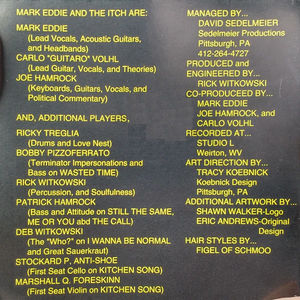 Mark Eddie & The Itch - Starting From Scratch (CD) (M, M)
