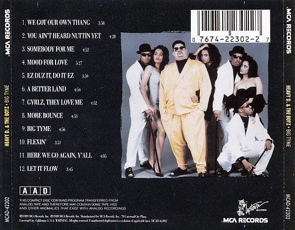 Heavy D. & The Boyz - Big Tyme (CD) (NM or M-, VG+)
