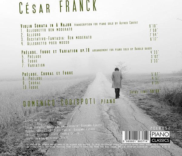 Domenico Codispoti, César Franck - Violin Sonata In A Major, Prelude, Fugue Et Variation Op. 18, Choral Et Fugue (CD) (NM or M-, NM or M-)