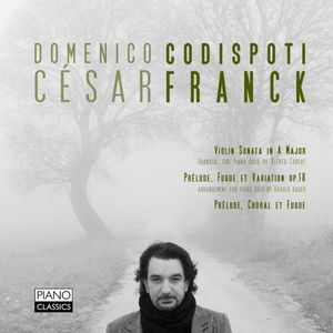 Domenico Codispoti, César Franck - Violin Sonata In A Major, Prelude, Fugue Et Variation Op. 18, Choral Et Fugue (CD) (NM or M-, NM or M-)