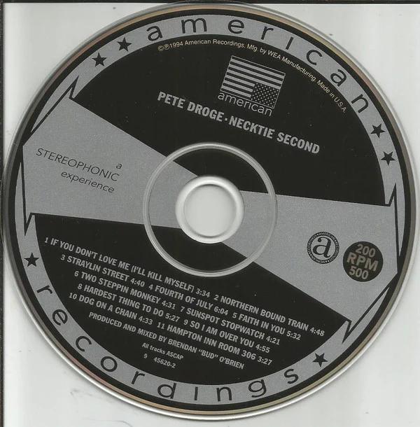 Pete Droge - Necktie Second (CD) (VG+, VG+)