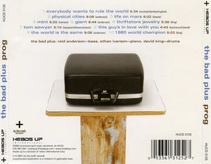 The Bad Plus - Prog (CD) (NM or M-, VG+)