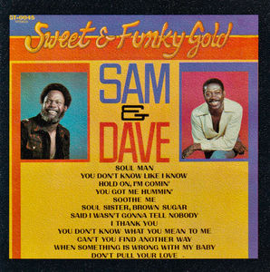 Sam & Dave - Sweet & Funky Gold (CD) (NM or M-, VG+)