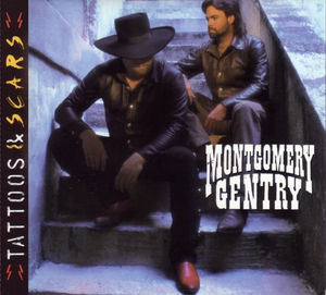 Montgomery Gentry - Tattoos & Scars (CD) (VG+, VG+)