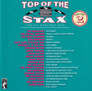 Various - Top Of The Stax: Twenty Greatest Hits, Vol. 2 (CD) (VG+, VG+)