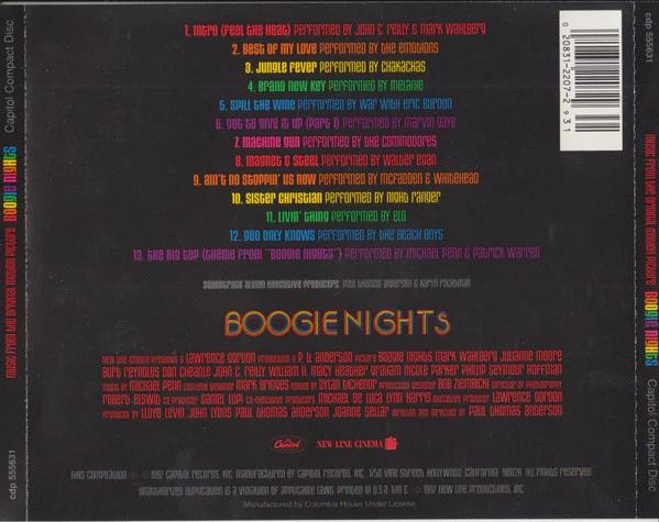 Various - Boogie Nights (Music From The Original Motion Picture) (CD) (NM or M-, VG+)