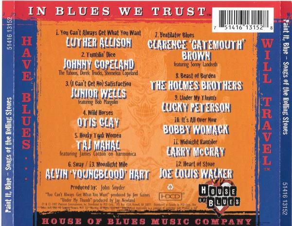 Various - Paint It, Blue - Songs Of The Rolling Stones (CD) (NM or M-, VG+)