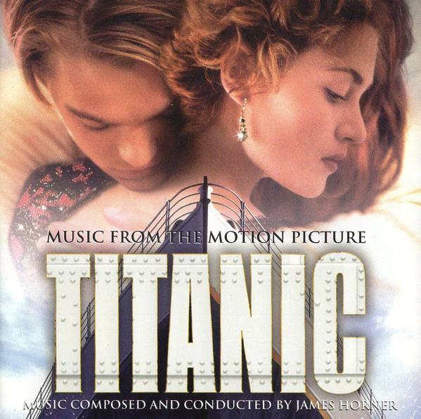 James Horner - Titanic (Music From The Motion Picture) (CD) (VG+, VG+)