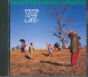 Arrested Development - 3 Years, 5 Months And 2 Days In The Life Of... (CD) (VG+, VG+)