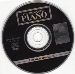 Various - The Romantic Piano (CD) (NM or M-, NM or M-)