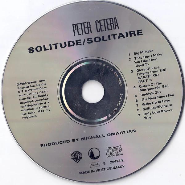 Peter Cetera - Solitude / Solitaire (CD) (VG+, VG+)