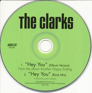 The Clarks  - Hey You (CD) (NM or M-, VG+)