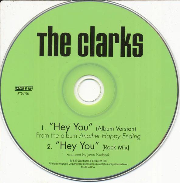 The Clarks  - Hey You (CD) (NM or M-, VG+)