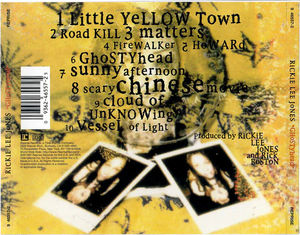 Rickie Lee Jones - Ghostyhead (CD) (NM or M-, VG+)