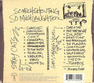 Ani DiFranco - So Much Shouting, So Much Laughter (CD) (NM or M-, VG+)