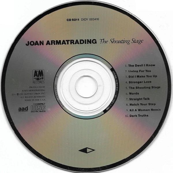 Joan Armatrading - The Shouting Stage (CD) (NM or M-, VG+)