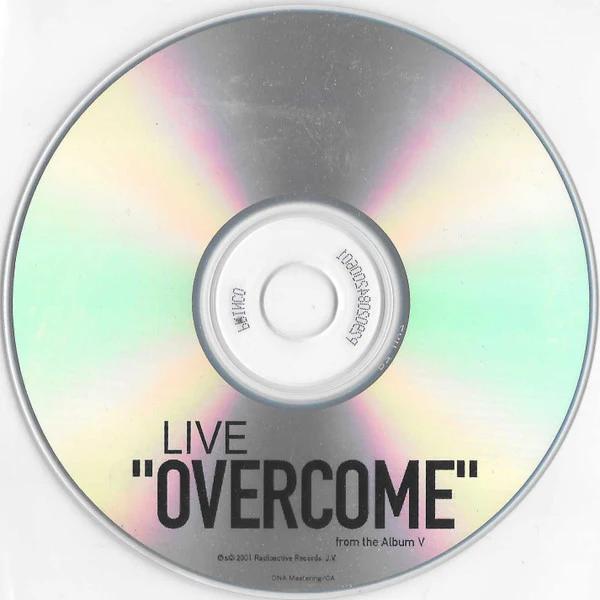 Live - Overcome (CDr) (NM or M-, NM or M-)