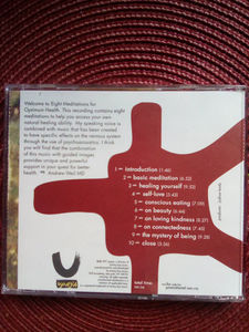 Andrew Weil, The Arcangelos Chamber Ensemble - 8 Meditations For Optimal Health (CD) (NM or M-, VG+)