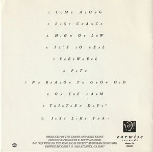 The Grapes - High Or Low (CD) (NM or M-, VG+)