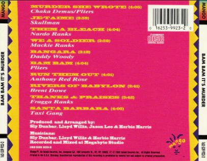 Various - Bam Bam It's Murder (CD) (NM or M-, VG+)