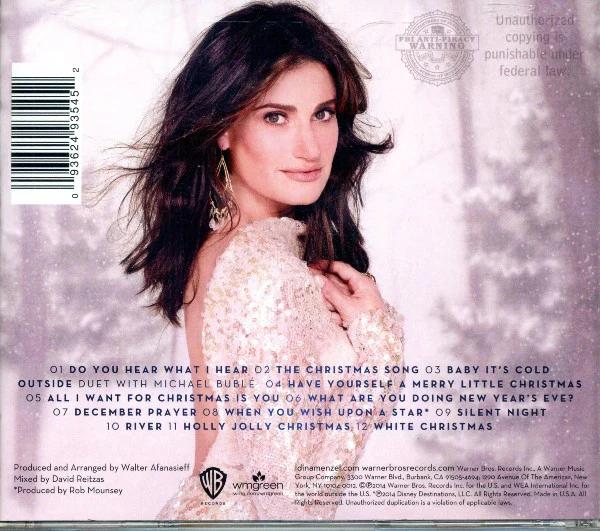 Idina Menzel - Holiday Wishes (CD) (NM or M-, VG+)