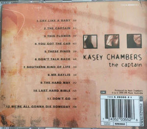 Kasey Chambers - The Captain (CD) (VG+, VG+)
