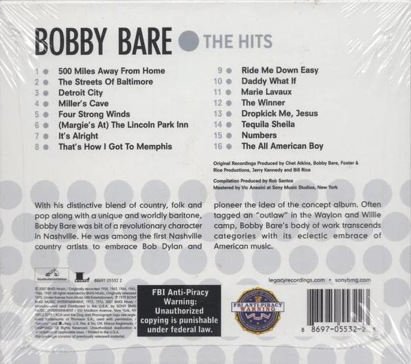 Bobby Bare - 16 Biggest Hits (CD) (NM or M-, VG+)