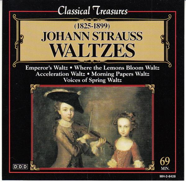 People's Opera Orchestra - Johann Strauss Waltzes (CD) (NM or M-, NM or M-)