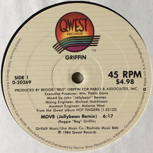 Reggie Griffin - Move (Vinyl) (VG, VG)