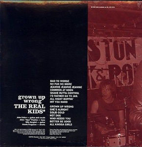 The Real Kids - Grown Up Wrong (Vinyl) (VG+, VG+)
