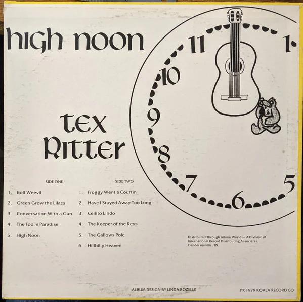 Tex Ritter - High Noon (Vinyl) (NM or M-, VG+)