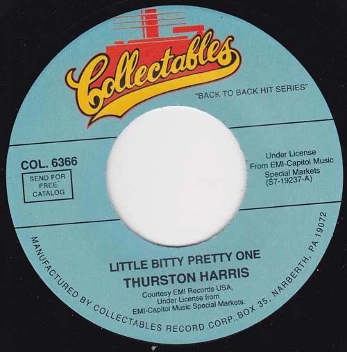 Thurston Harris / The Blisters  - Little Bitty Pretty One / Shortnin' Bread (Vinyl) (NM or M-, Generic)