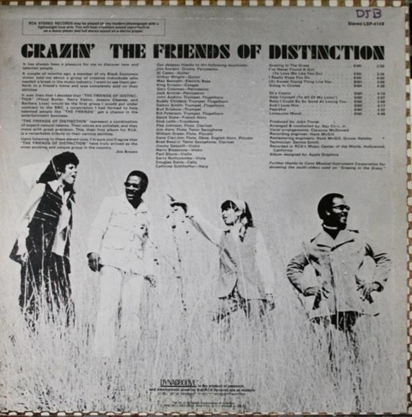 The Friends Of Distinction - Grazin' (Vinyl) (VG, VG)