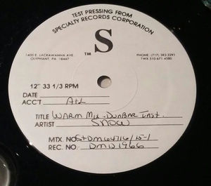Snow  - Girl I've Been Hurt (Vinyl) (NM or M-, Generic)