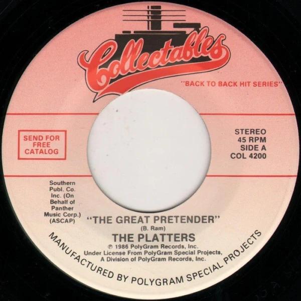 The Platters - The Great Pretender / You'll Never, Never Know (Vinyl) (NM or M-, NM or M-)