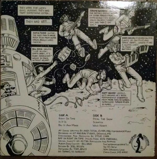 The Young Caucasians - The White Stuff (Vinyl) (VG, VG)