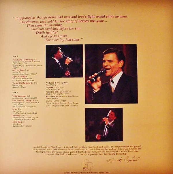 Kenneth Copeland - Then Came The Morning (Vinyl) (VG+, VG+)