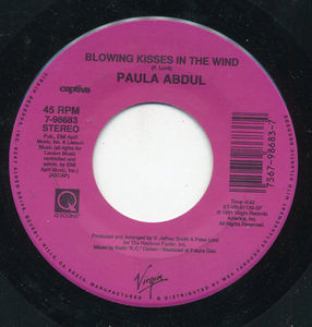 Paula Abdul - Blowing Kisses In The Wind (Vinyl) (NM or M-, Generic)