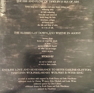 The Body  - Master, We Perish (Vinyl) (NM or M-, VG+)