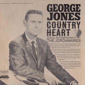 George Jones  - Country Heart (Vinyl) (VG, G+)